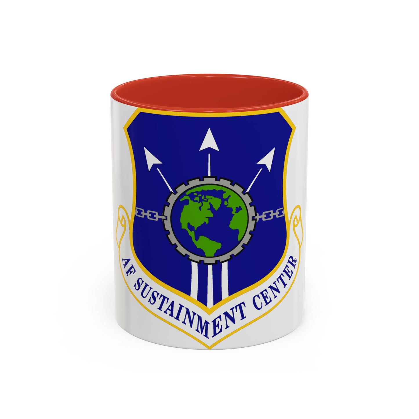 Air Force Sustainment Center (U.S. Air Force) Accent Coffee Mug