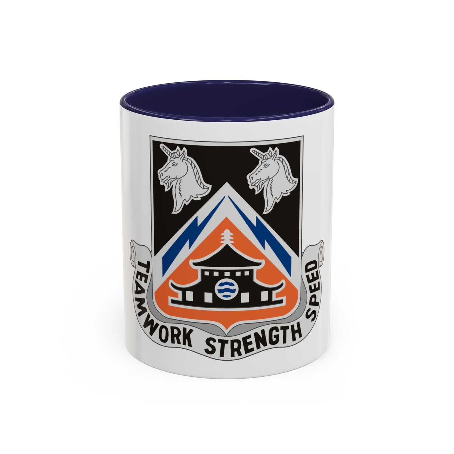 43 Signal Battalion (U.S. Army) Accent Coffee Mug