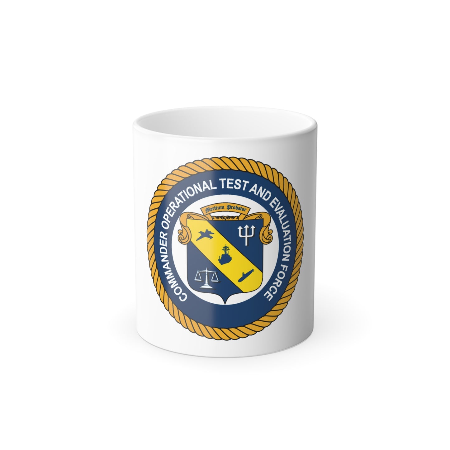 COMOPTEVFOR Commander Operational Test & Evaluation Force (U.S. Navy) Color Changing Mug 11oz