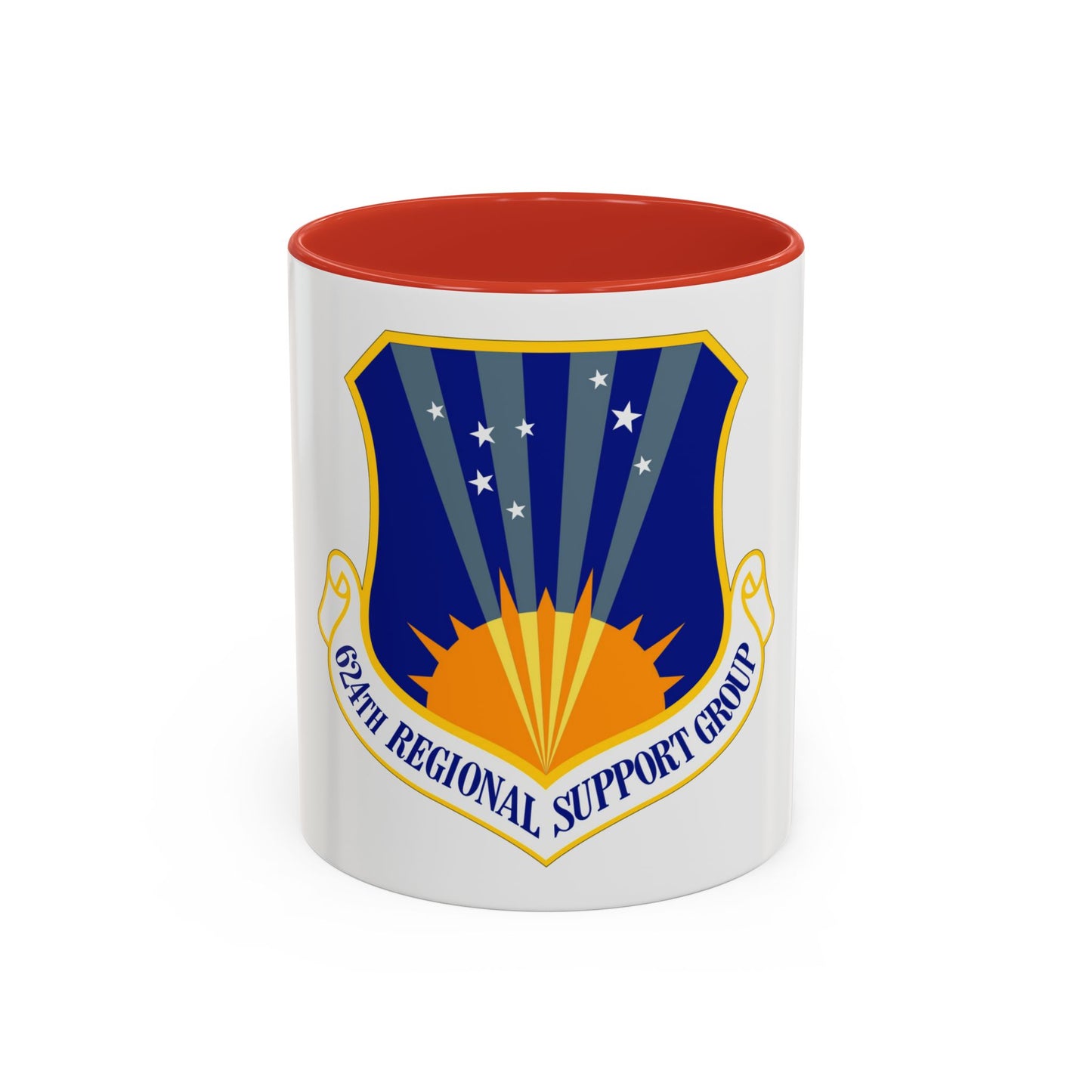 624th Regional Support Group (U.S. Air Force) Accent Coffee Mug