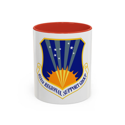 624th Regional Support Group (U.S. Air Force) Accent Coffee Mug