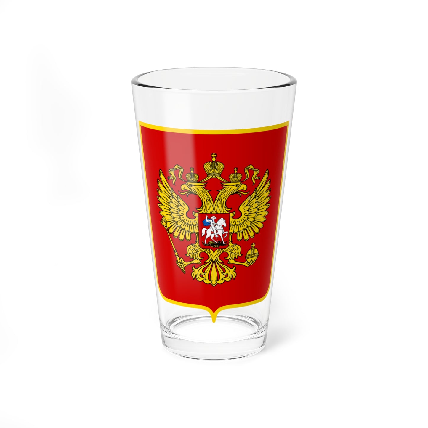 Sports CoA Russian Federation (Russia) (Coat of Arms) Pint Glass 16oz