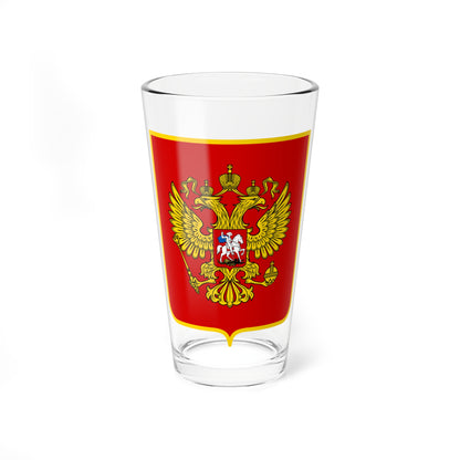 Sports CoA Russian Federation (Russia) (Coat of Arms) Pint Glass 16oz