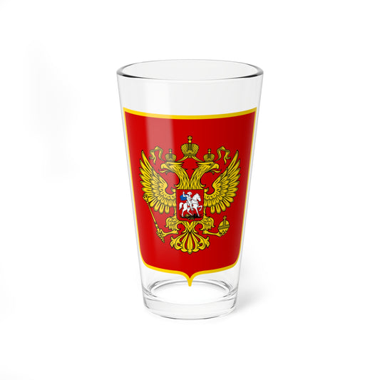 Sports CoA Russian Federation (Russia) (Coat of Arms) Pint Glass 16oz