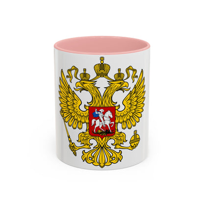 Coat of Arms of the Russian Federation 2 - Accent Coffee Mug