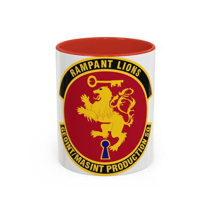 Geospatial Intelligence Measurement & Signatures Intelligence Production Squadron (U.S. Air Force) Accent Coffee Mug