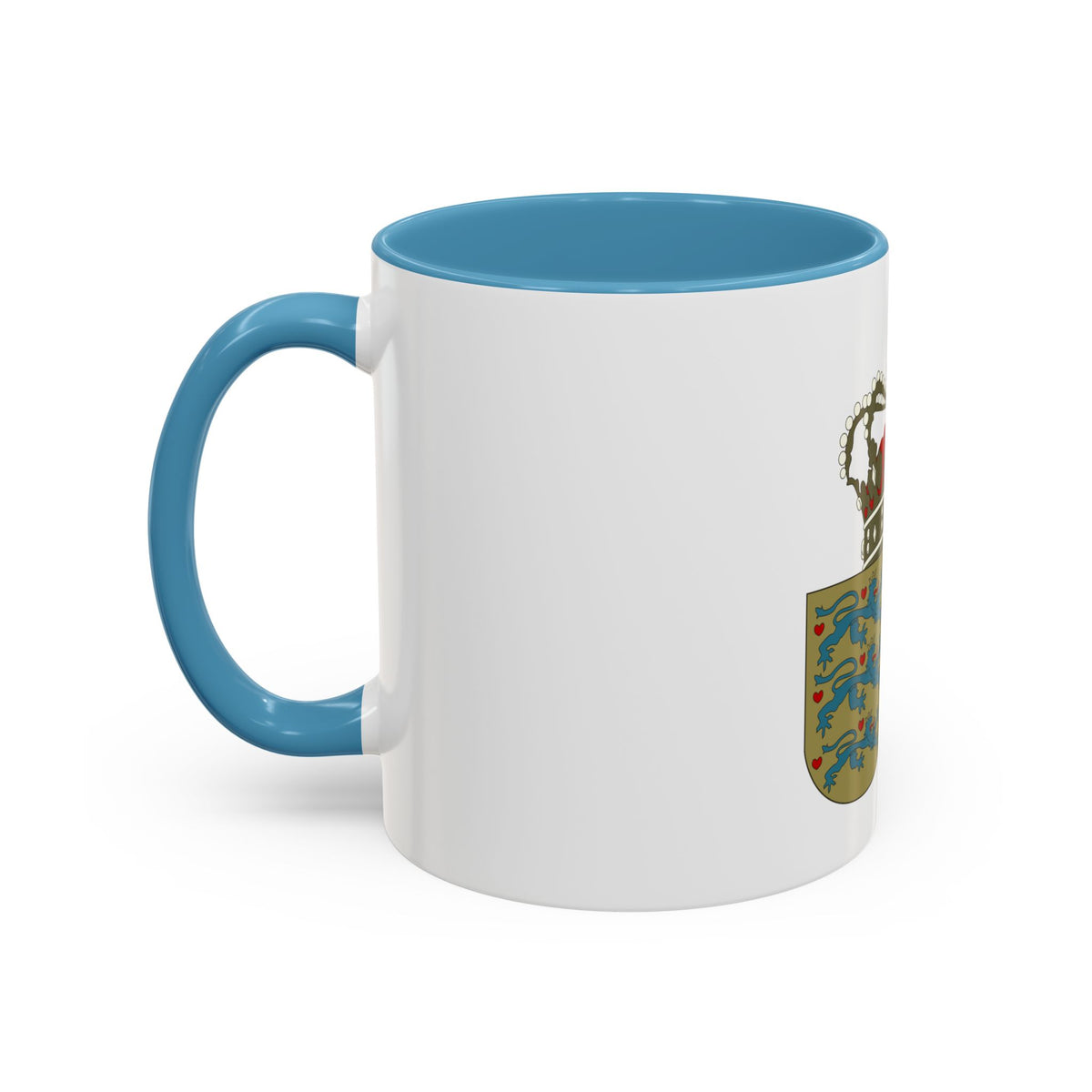 Coat of arms of the County of Greenland - Accent Coffee Mug