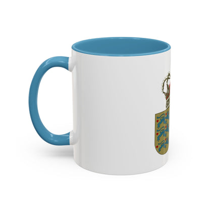 Coat of arms of the County of Greenland - Accent Coffee Mug
