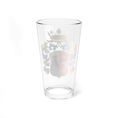Escudo de Fuenmayor-La Rioja (Spain) (Coat of Arms) Pint Glass 16oz