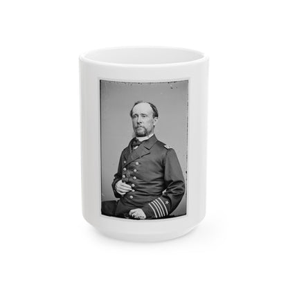Adm. Rodgers 001 (U.S. Civil War) White Coffee Mug