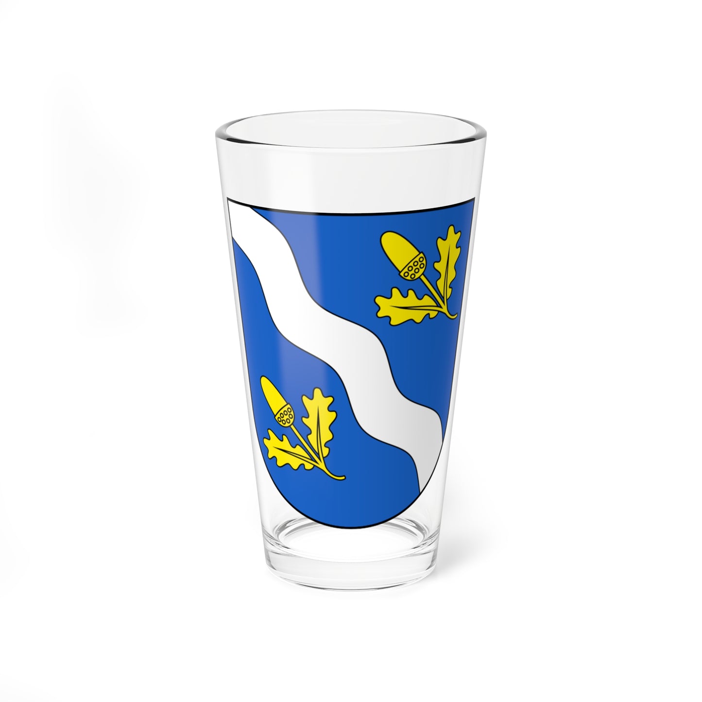 Uster-Werrikon-blazon (Switzerland) (Coat of Arms) Pint Glass 16oz