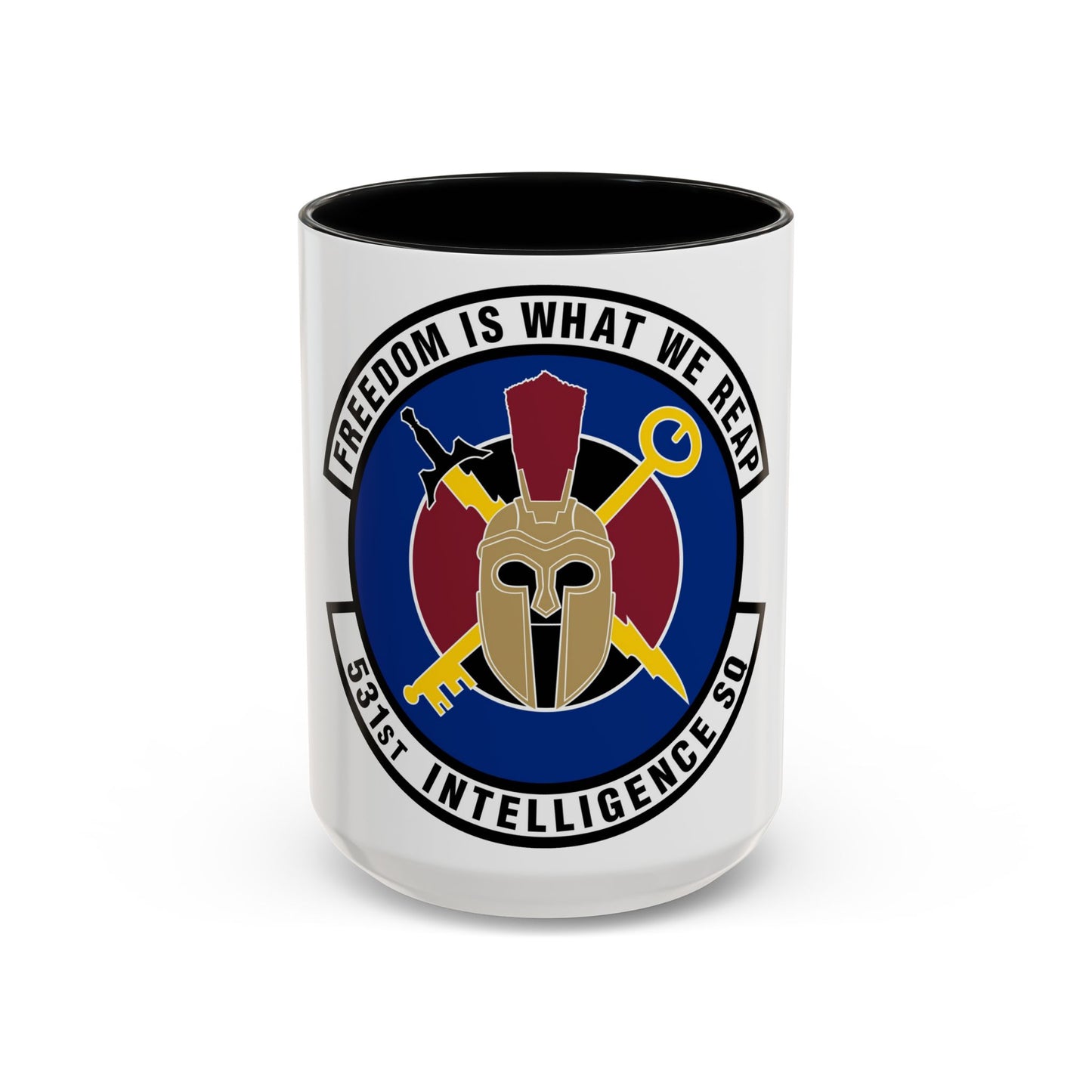 531 Intelligence Squadron ACC (U.S. Air Force) Accent Coffee Mug