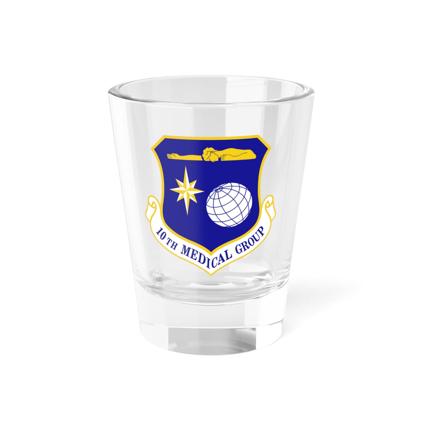 10th Medical Group (U.S. Air Force) Shot Glass 1.5oz