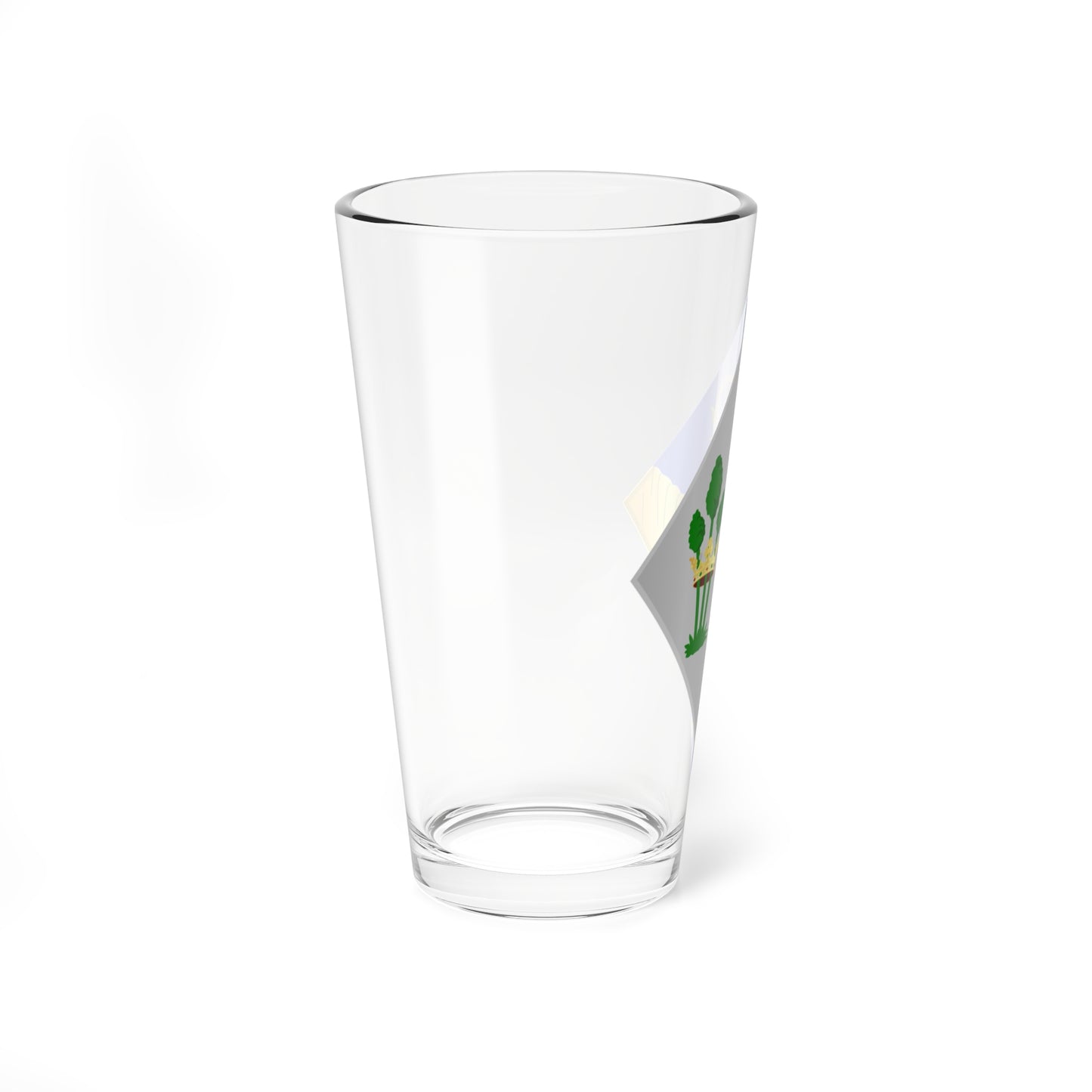 Vorst-Forest wapen (Belgium) (Coat of Arms) Pint Glass 16oz