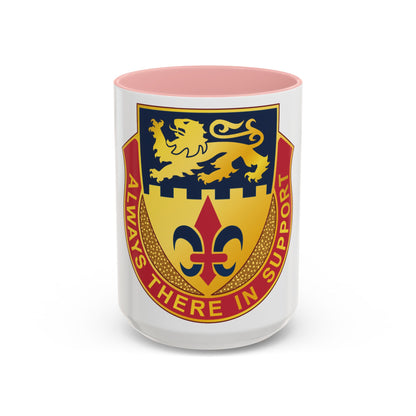 55 Personnel Services Battalion (U.S. Army) Accent Coffee Mug