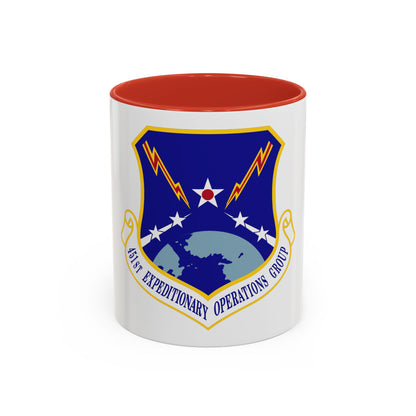 451st Expeditionary Operations Group (U.S. Air Force) Accent Coffee Mug