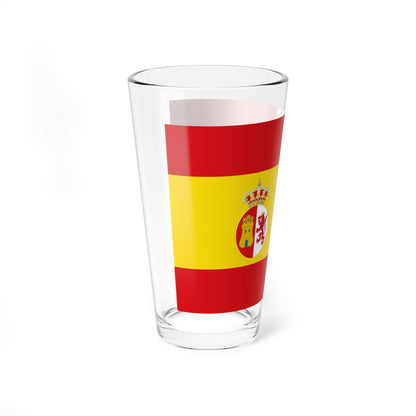 Flag of Spain 1785-1873 18751931 type 2 (Spain) Pint Glass 16oz
