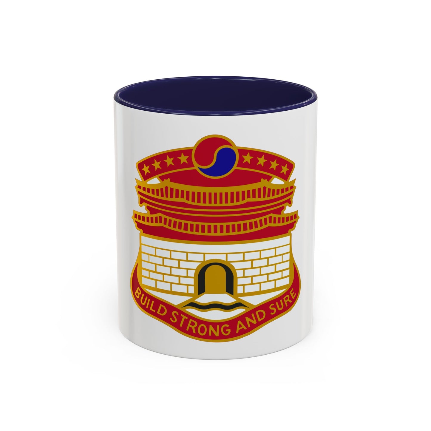 24 Engineer Group (U.S. Army) Accent Coffee Mug