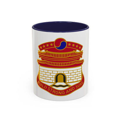 24 Engineer Group (U.S. Army) Accent Coffee Mug