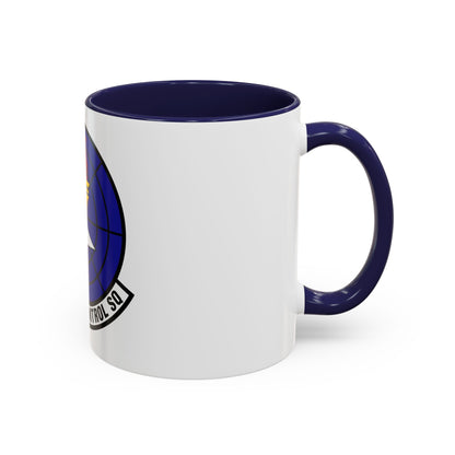 337 Air Control Squadron AETC (U.S. Air Force) Accent Coffee Mug