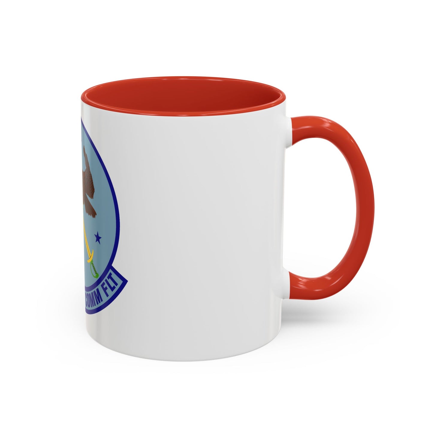 914th Combat Communications Flight (U.S. Air Force) Accent Coffee Mug