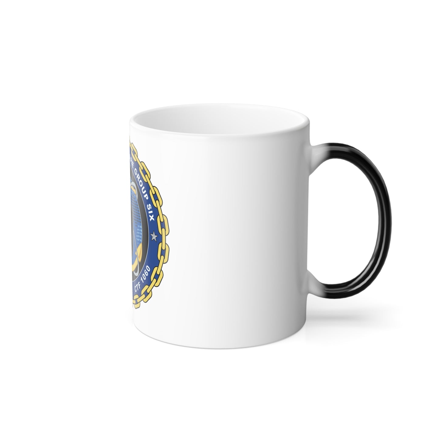Cryptologic Warfare Group Six CWG 6 CTF 1060 (U.S. Navy) Color Changing Mug 11oz