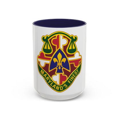 115 Military Police Battalion (U.S. Army) Accent Coffee Mug