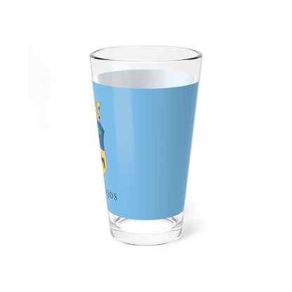 Flag of Felsolajos (Hungary) Pint Glass 16oz