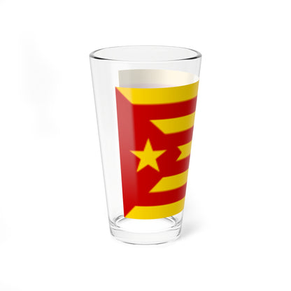 Estelada Roja (Spain) Pint Glass 16oz