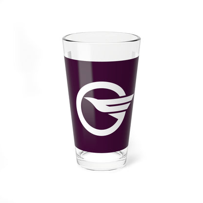 Flag of Higashimurayama Tokyo (Japan) Pint Glass 16oz