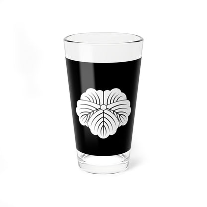 Flag of the Todo Lords of Tsu in Ise Province A (Japan) Pint Glass 16oz