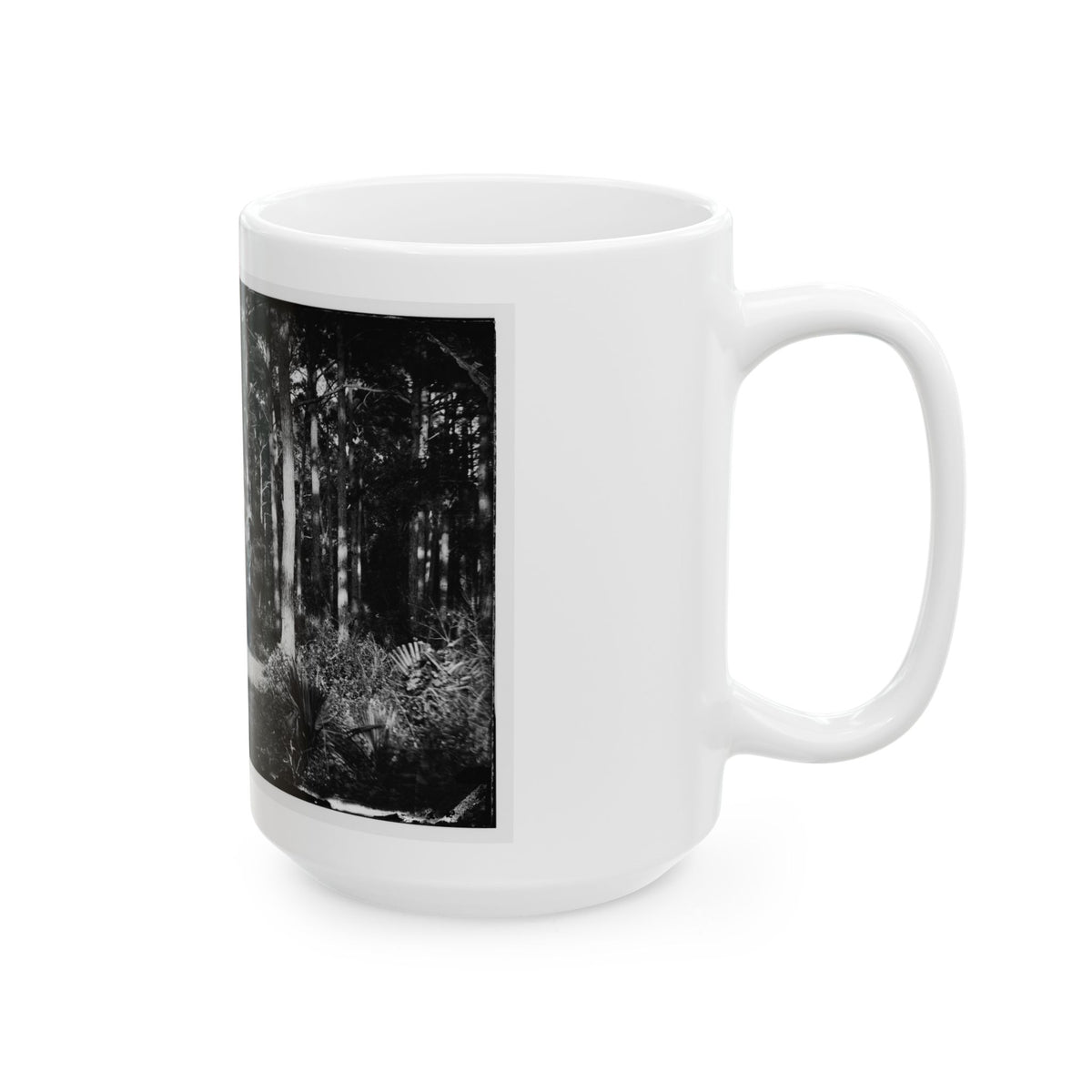 Morris Island, South Carolina 001 (U.S. Civil War) White Coffee Mug