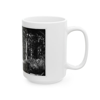 Morris Island, South Carolina 001 (U.S. Civil War) White Coffee Mug