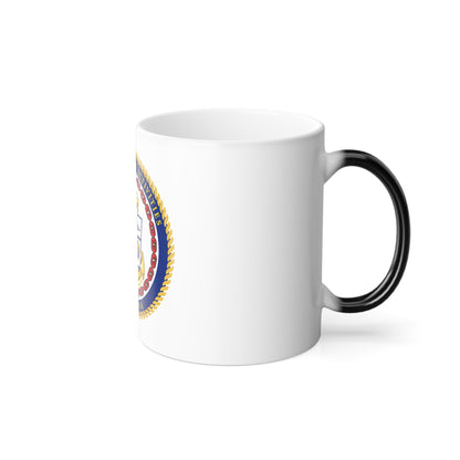 COMMANDER FLEET ACTIVITIES OKINAWA (U.S. Navy) Color Changing Mug 11oz