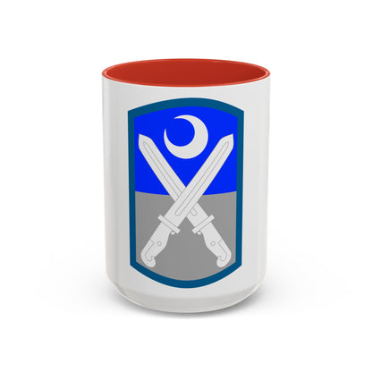 218th Infantry Brigade SSI (U.S. Army) Accent Coffee Mug