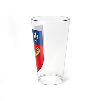 Krekenavos herbas (Lithuania) (Coat of Arms) Pint Glass 16oz
