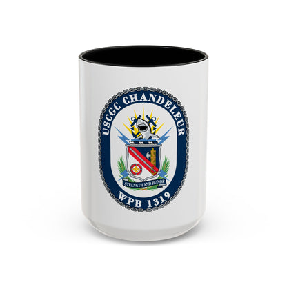 USCGC Chandeleur WPB 1319 (U.S. Coast Guard) Accent Coffee Mug