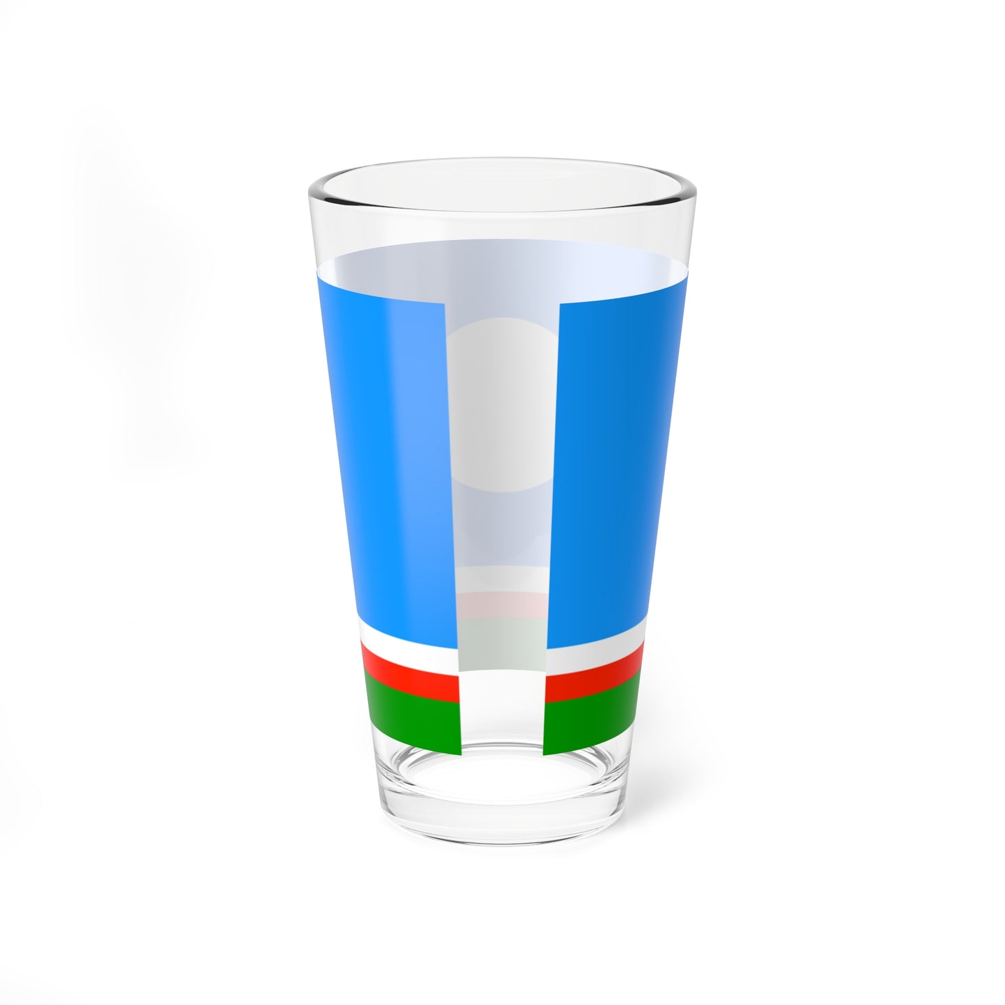 Flag of Sakha (Russia) Pint Glass 16oz