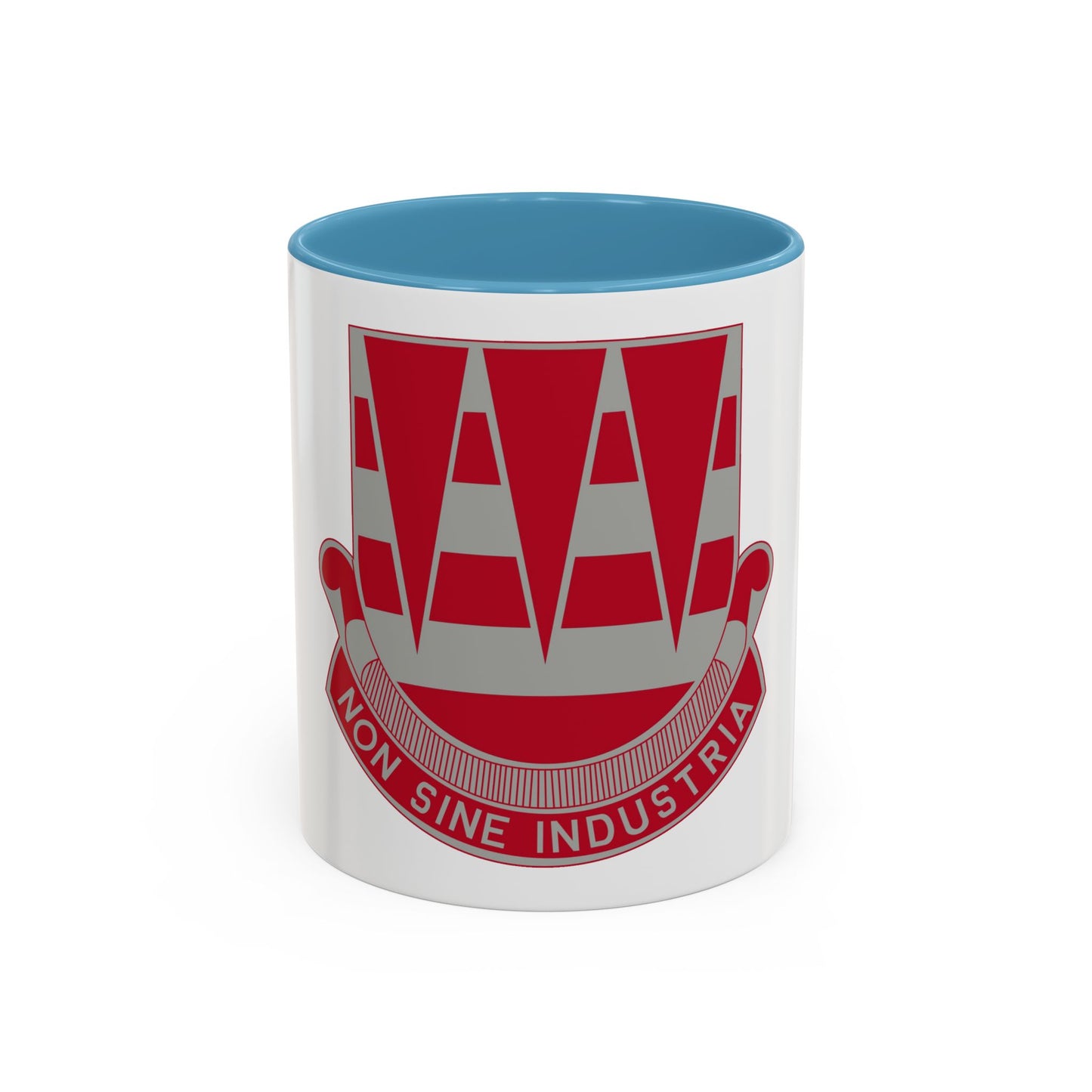 63 Engineer Battalion (U.S. Army) Accent Coffee Mug