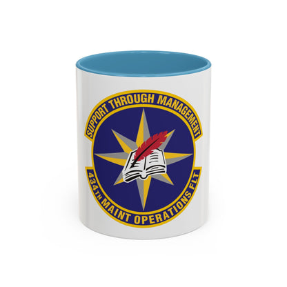 434th Maintenance Operations Flight (U.S. Air Force) Accent Coffee Mug