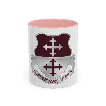 363 Medical Battalion (U.S. Army) Accent Coffee Mug