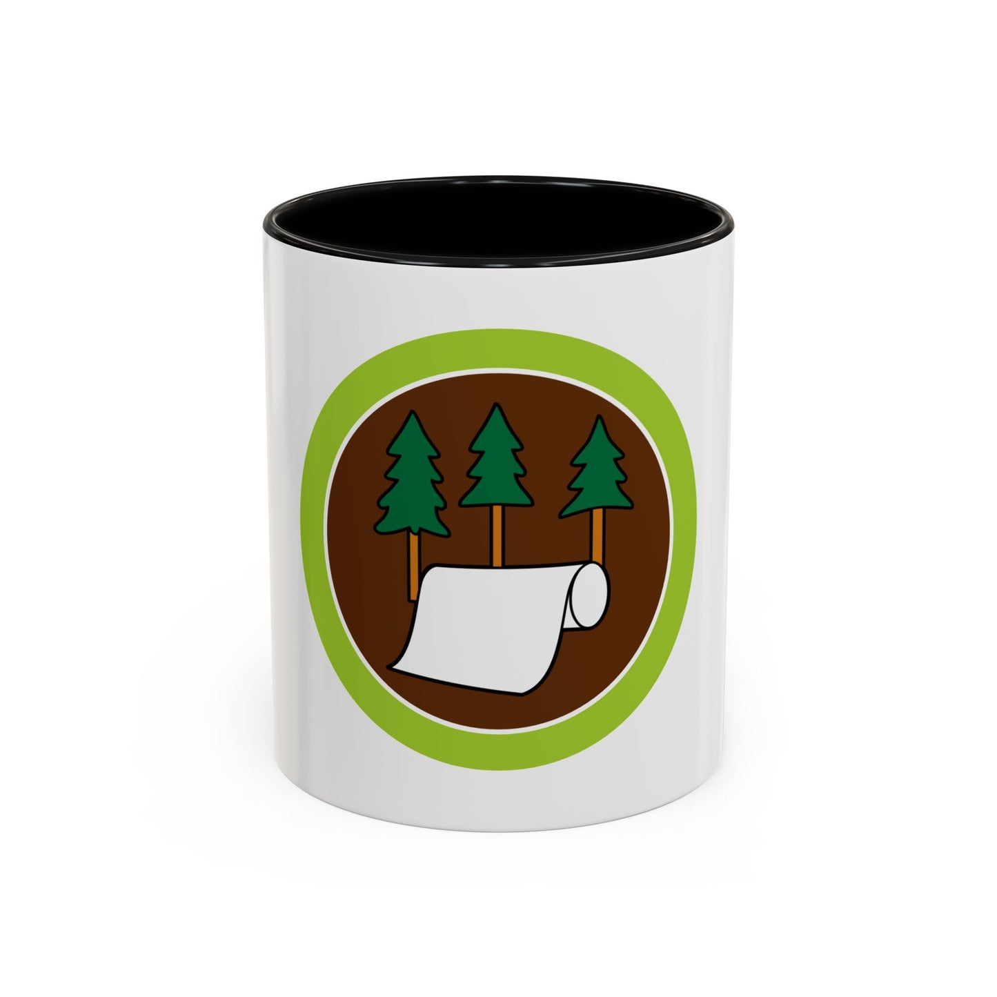 Pulp and Paper (Boy Scout Merit Badge) Accent Coffee Mug