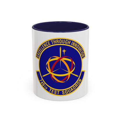 746th Test Squadron (U.S. Air Force) Accent Coffee Mug