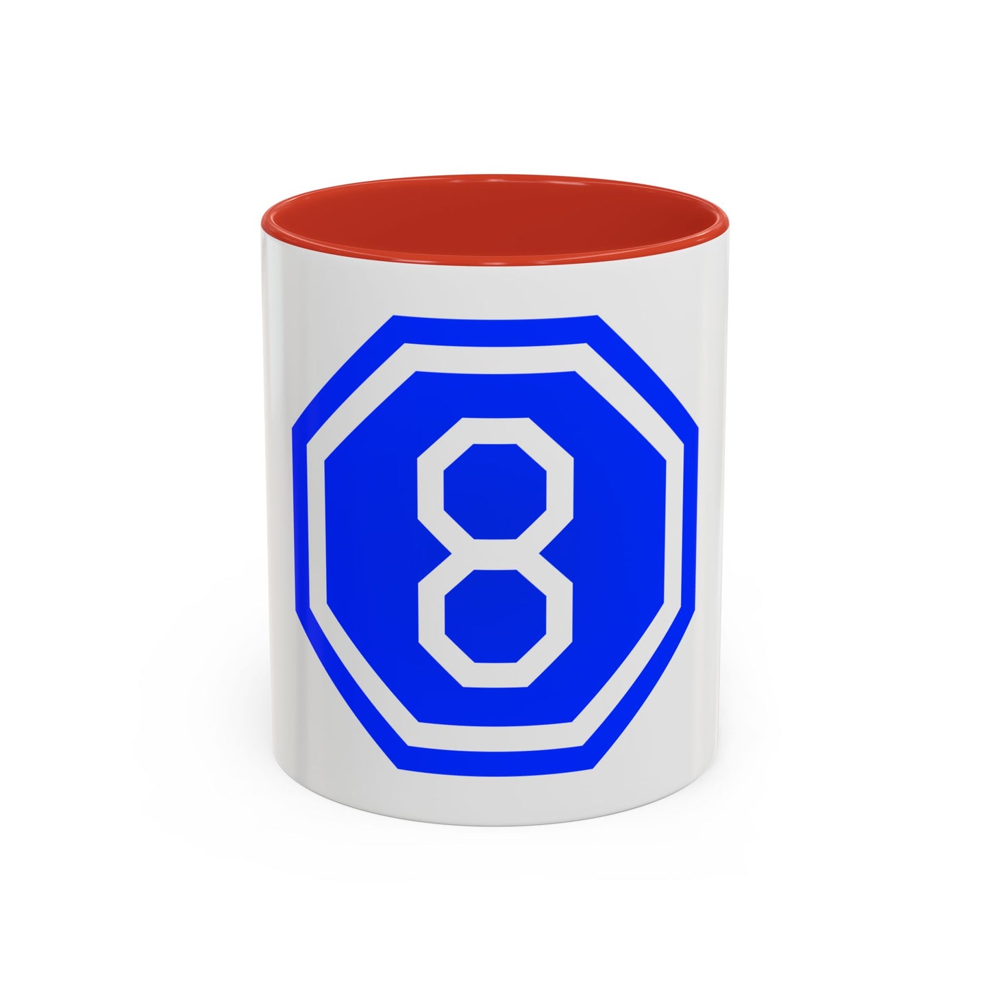 VIII Corps (U.S. Army) Accent Coffee Mug