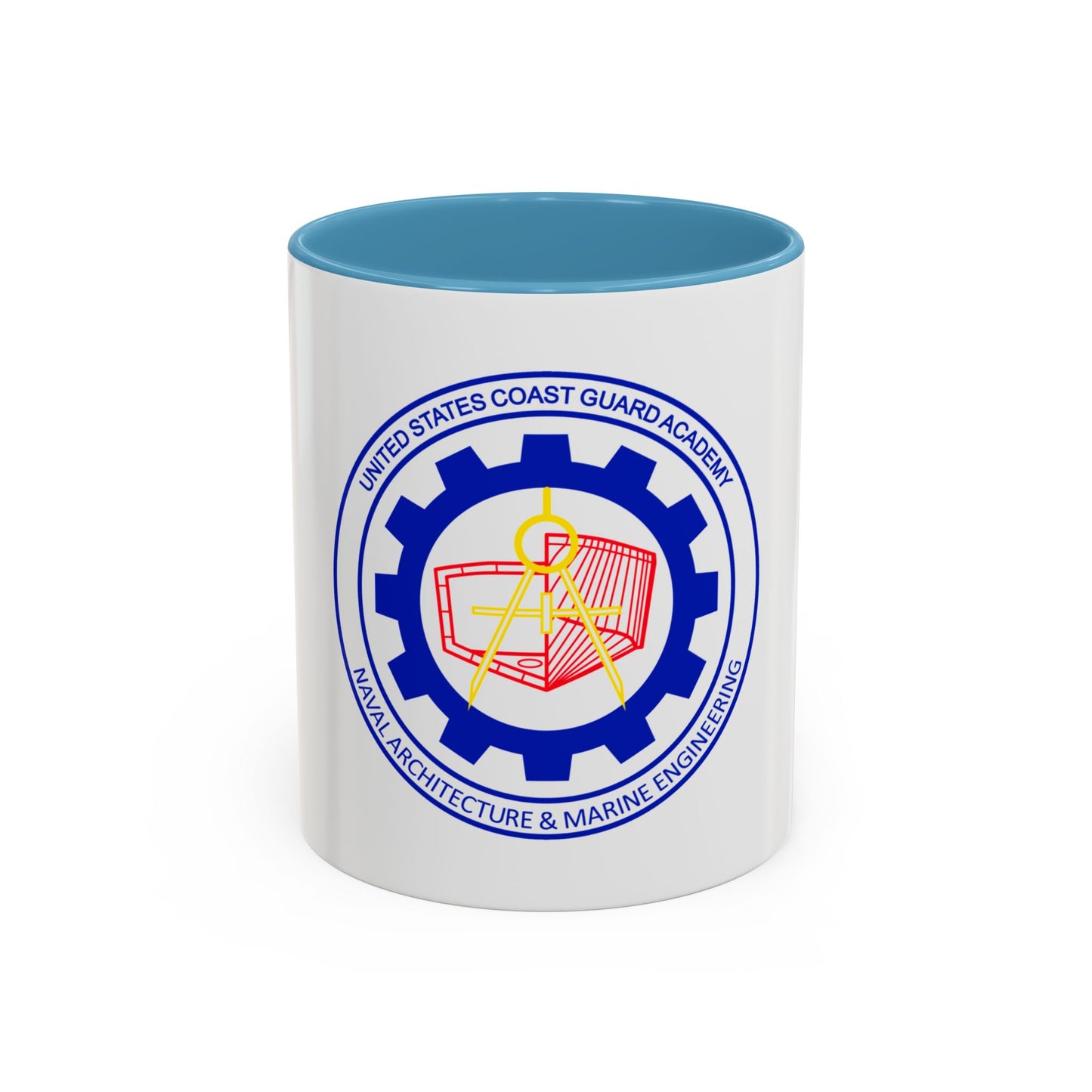 CG Naval Architecture & Marine Eng (U.S. Coast Guard) Accent Coffee Mug