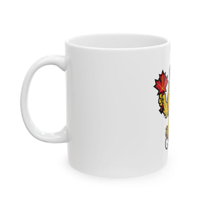 Canadian Crest - White Coffee Mug
