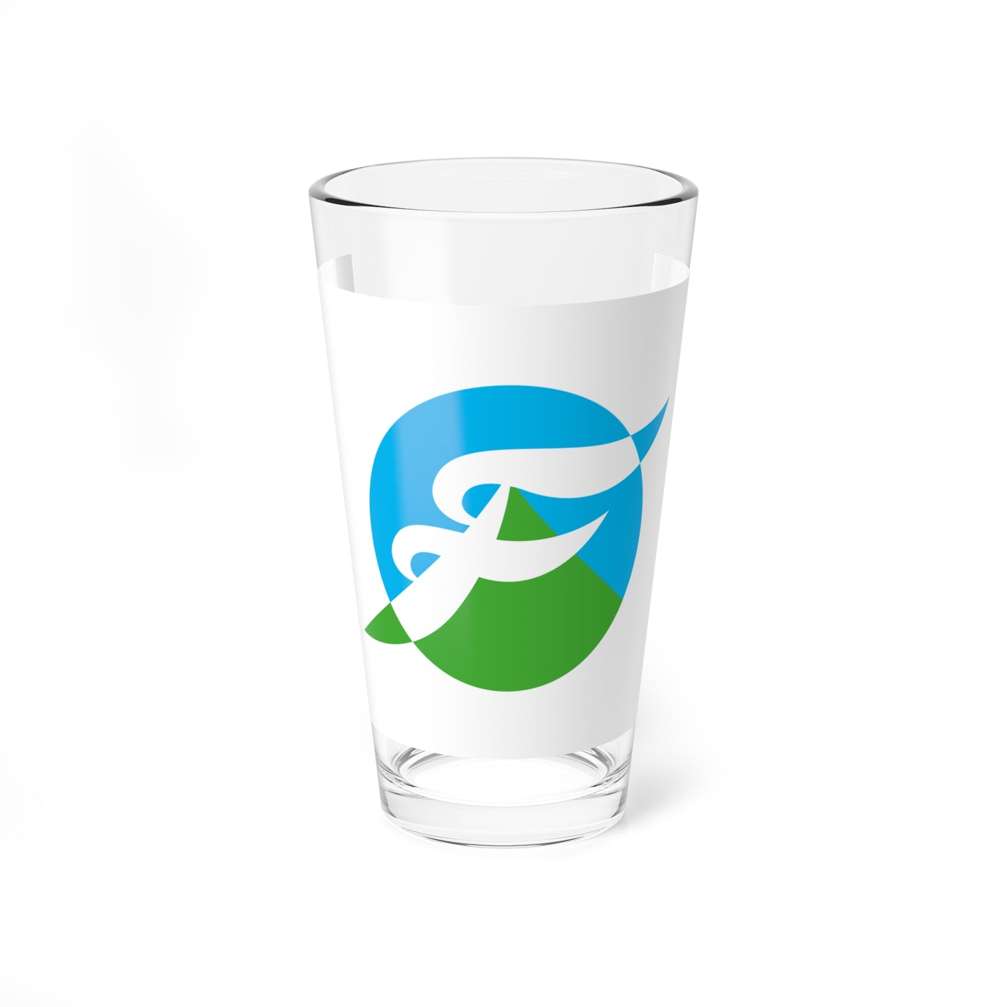 Flag of Fukuchi Fukuoka (Japan) Pint Glass 16oz