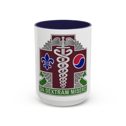 65 Medical Brigade 2 (U.S. Army) Accent Coffee Mug