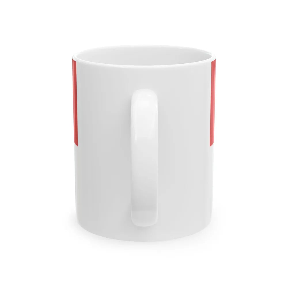 Flag of Bamberg 2 Germany - White Coffee Mug-Go Mug Yourself