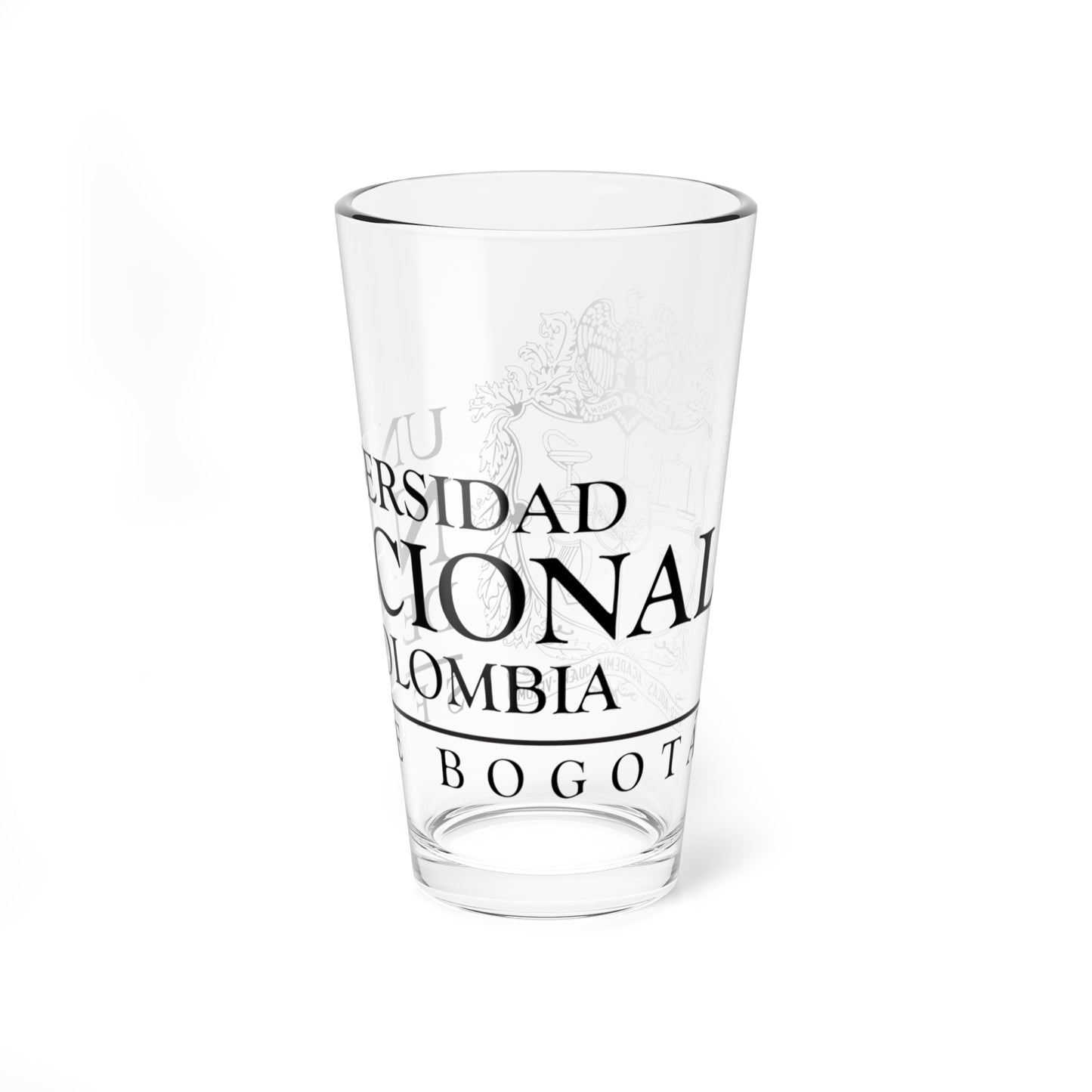 UNAL Aplicación Bogotá (Colombia) (Coat of Arms) Pint Glass 16oz